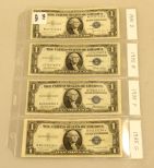 Four 1935 Silver Notes 