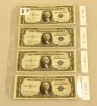 Four 1935 Silver Notes