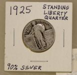 1925 Standing Liberty Quarter 