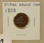 1858 Flying Eagle Cent 