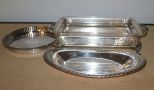 Group of Silverplate Serving Pieces