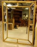 Multi Section Gold Mirror