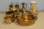 Collection of Brass Items