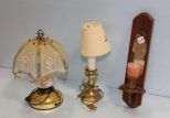 Slang Glass Lamp, Candlestick Lamp & Wall Sconce 