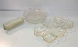 Clear Glass Divided Dish, Bowl & Dishes