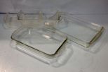 Four Glass Casserole Dishes