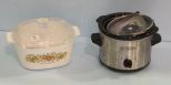 Mini Crock Pot & Covered Dish 
