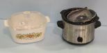 Mini Crock Pot & Covered Dish