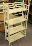 Painted Four Shelf Bookcase