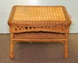 Wicker Side Table