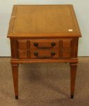 French Provincial End Table 