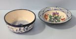 Two Gail Pittman Pottery Bowls