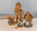 Two Goebel Figurines & Two Angels