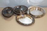 Group of Silverplate Serving Pieces
