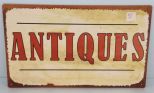 Antiques Sign