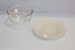 Mixing Bowl & Three Plates