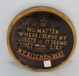 Kitchen Plaque