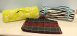 Two Floor Exercise Mats & Hanging Clothes Luggage Case