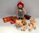 Dolls and Dolls Parts & Coloring Books