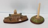 Resin Sculpture of Washington Monument & Independence Hall