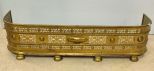 Brass Fireplace Shield