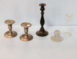 Group of Candleholders 