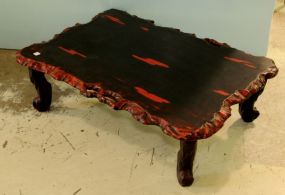 Simulated Wood Coffee Table 