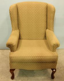 Queen Anne Wing Back Chair 
