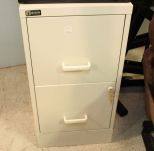 Two Drawer Metal Filing Cabinet 