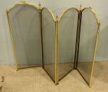 Brass Firescreen 