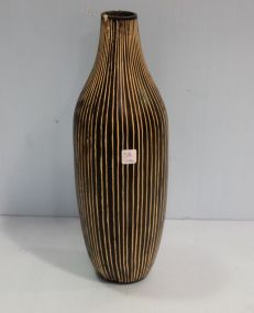Black and White Pottery Vase