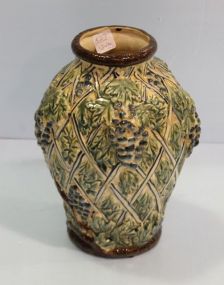 Grape Designed Vase