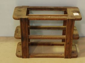 Wood Sewing Machine Drawer Holder