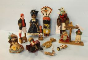 Group of Mexican Figurines 