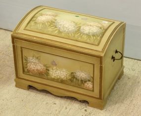 Wood Painted Treasure Chest 