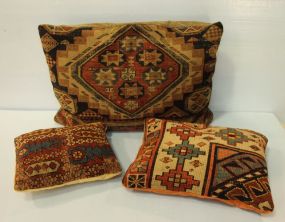 Three Rug Pillows