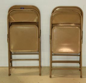 Four Children's Folding Chairs 