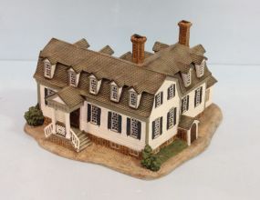 Colonial Williamsburg Resin Lighted House