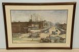 Downtown Greenville, MS 1920's Print