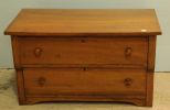 Cherry Low Boy Two Drawer Chest 