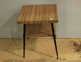 Formica Top Side Table 