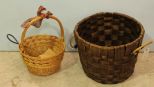 Split Cane Basket & Wicker Baskets
