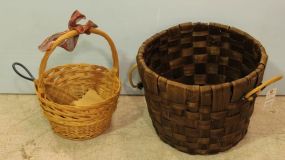 Split Cane Basket & Wicker Baskets