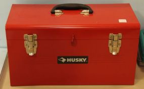 Husky Tool Box with Tools