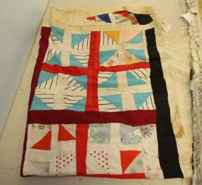 Handmade Multi Color Quilt 