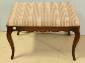Maple French Provincial Vanity Stool