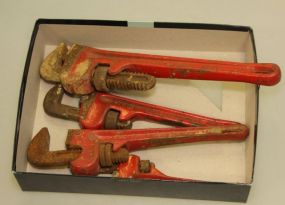 Four Pipe Wrenches