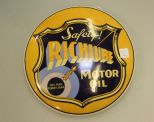 Reproduction Richlube Motor Oil Button Sign