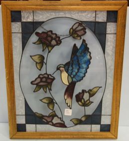 Stained Glass of Hummingbird 