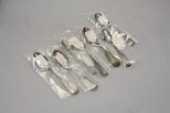 Group of Five Coin Silver Spoons